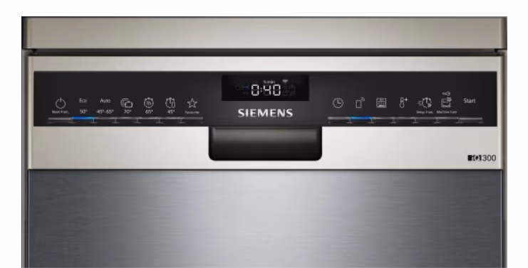 Masina de spalat vase Siemens SR23HI48KE, 9 seturi, nr programe 5, 45 cm, A+, Inox