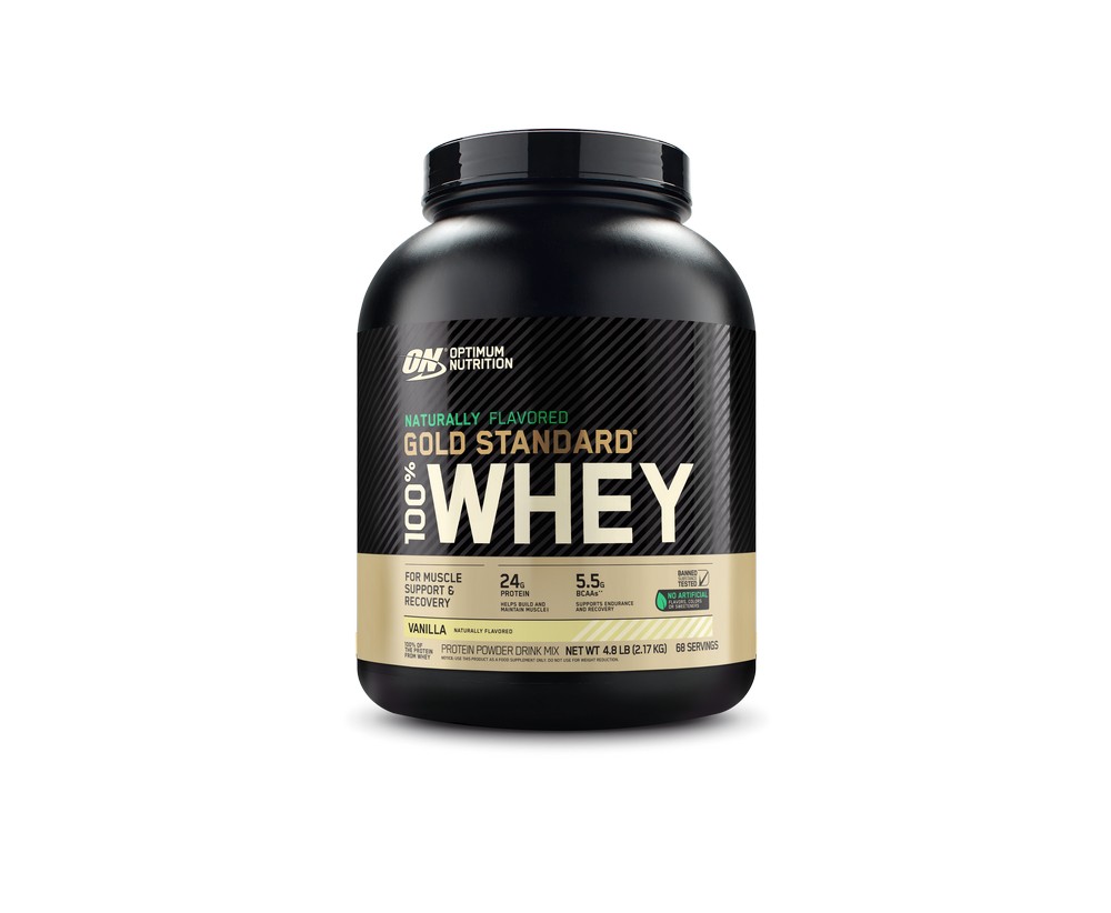 Сывороточный протеин Optimum Nutrition ON 100% NAT WGS GLUTEN FREE VAN 4.80LB/2.26 кг photo 2