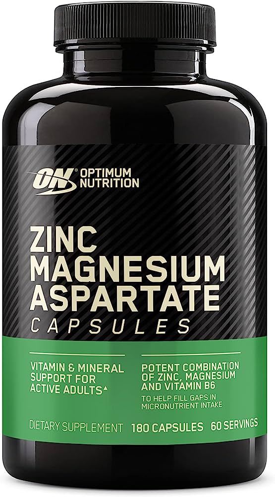 ZMA Optimum Nutrition ON US ZN MG CAPS 180CT photo 2