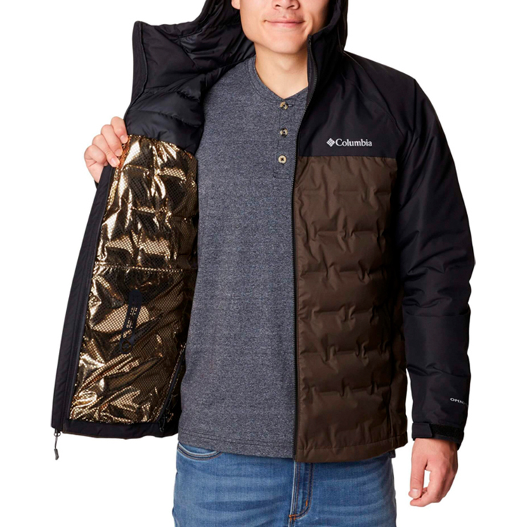 Куртка мужская Columbia Grand Trek II Down Hooded Jacket S Коричневый photo 3