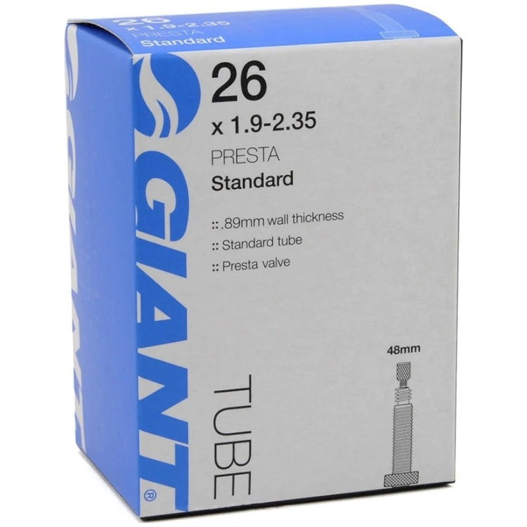Велосипедная камера Giant THREADED 26x1.9-2.35 PV 48мм Китай photo 1