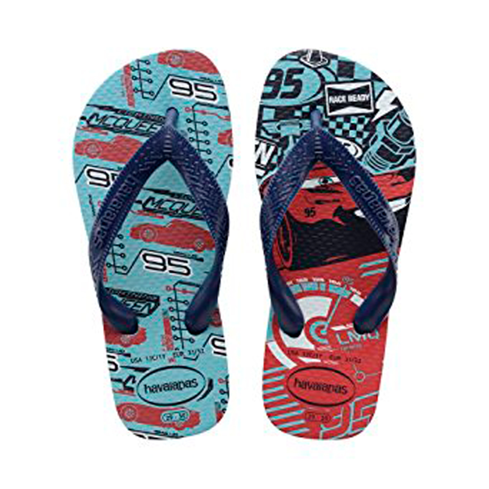 Slapi Havaianas KIDS CARS / 33/34 cm / Albastru photo 2
