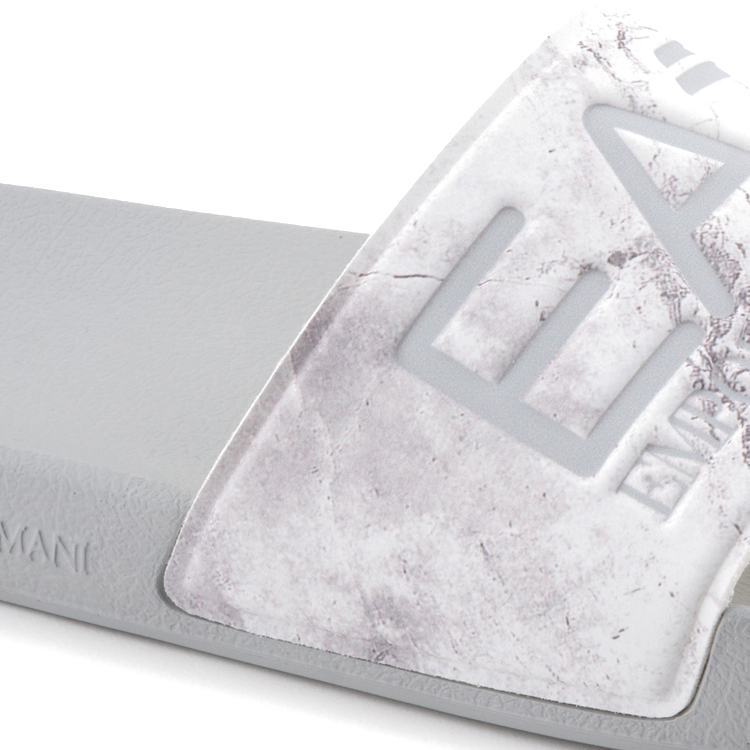 Slapi EA7 EMPORIO ARMANI SLIPPER pt Femei / 36 / Gri photo 2