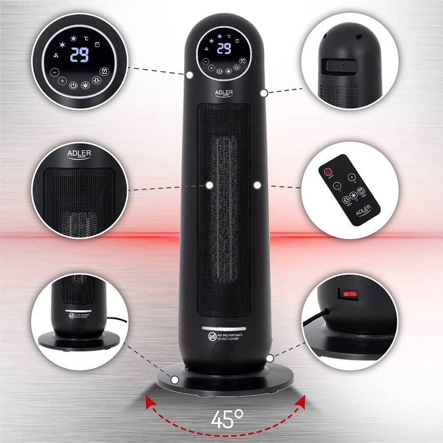 Тепловентилятор Adler AD7731 photo 6