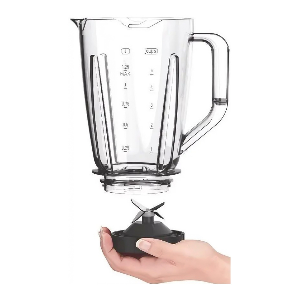 Блендер Cтационарный Tefal BL420131 Белый / 2 скоростей / мл photo 6