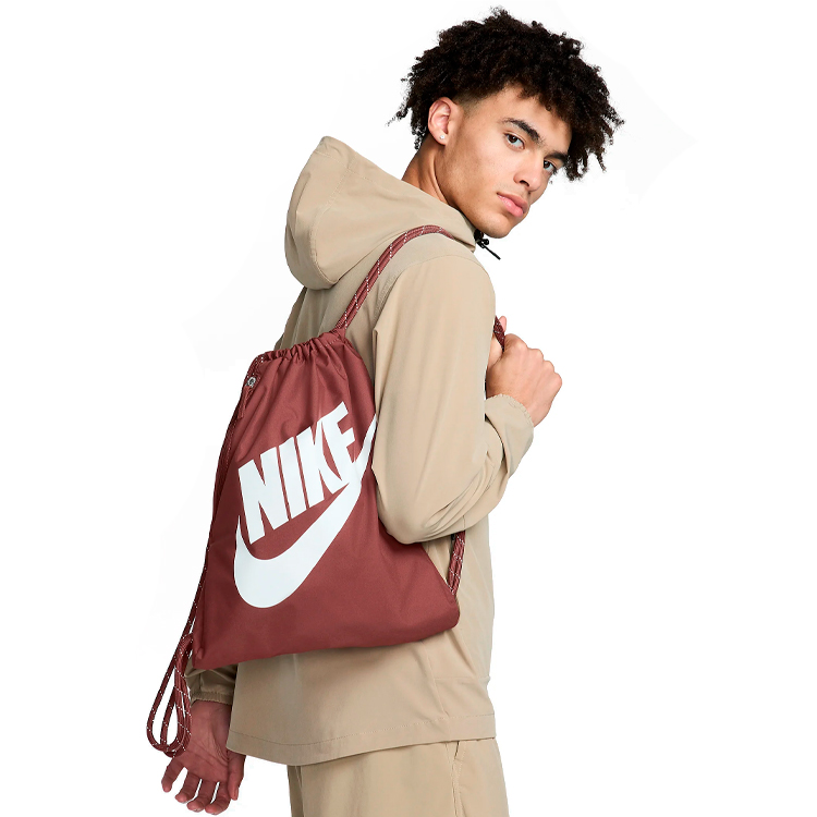 Мешок спортивный  Nike NK HERITAGE DRAWSTRING/DC4245-231/Бордовый photo 5