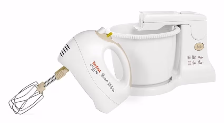 Миксер Tefal HT4131, 450 Вт, 5 скоростей, Белый 