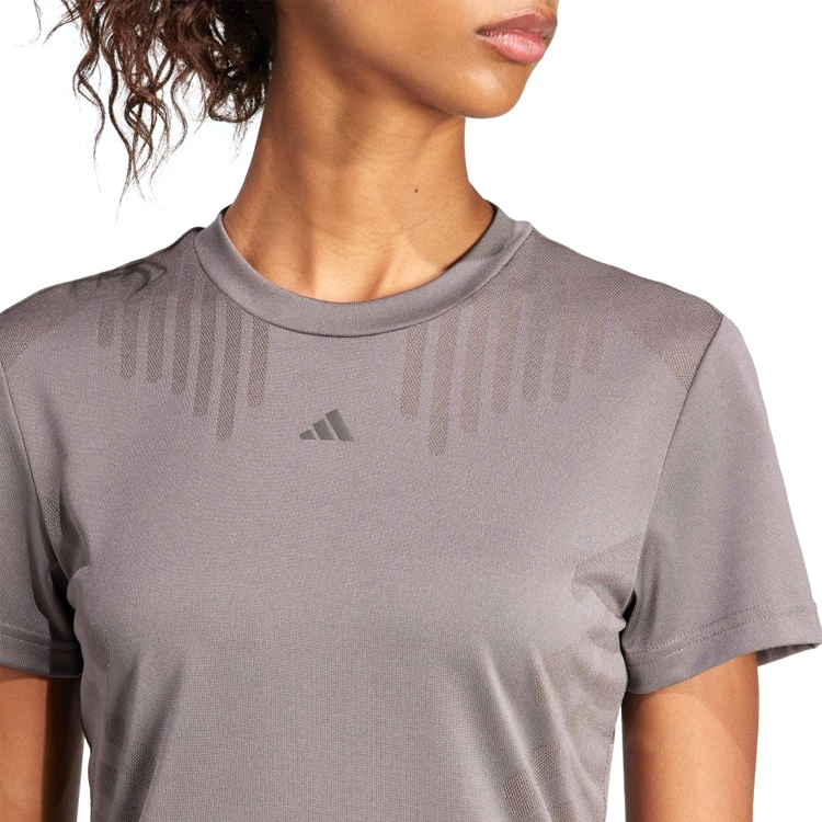 Tricou Adidas HR HIIT AIRCH T / Femei / XS / Maro photo 3