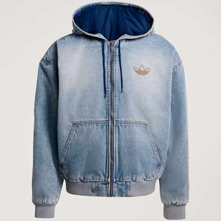 Толстовка Adidas DENIM PADDED JACKET photo 2