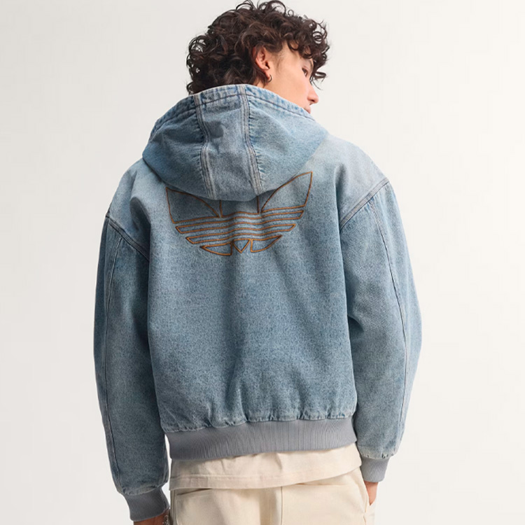 Толстовка Adidas DENIM PADDED JACKET photo 3