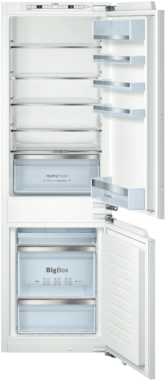 Холодильник Bosch KIN86KF31, 257 л, 177.2 см, A+, Белый Холодильник двухдверный Bosch KIN86KF31 / 257 л / 177.2 см / A+ / Белый