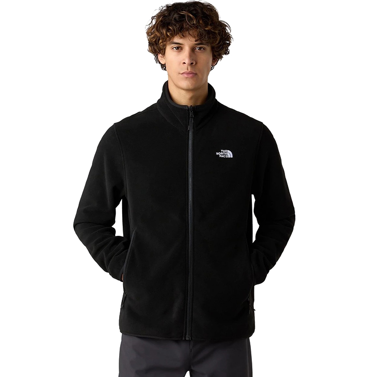 Hanorac pt bărbați The North Face M GLACIER FLEECE JACKET M Negru photo 1