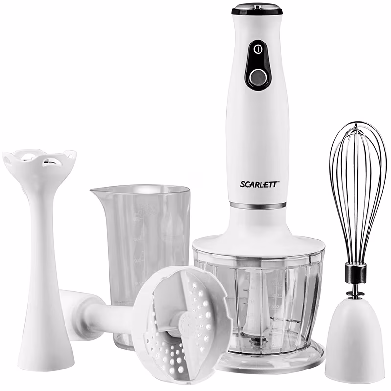 Blender Scarlett SC-HB42M31, 600 ml, 700 W, 2 trepte viteza, Alb 