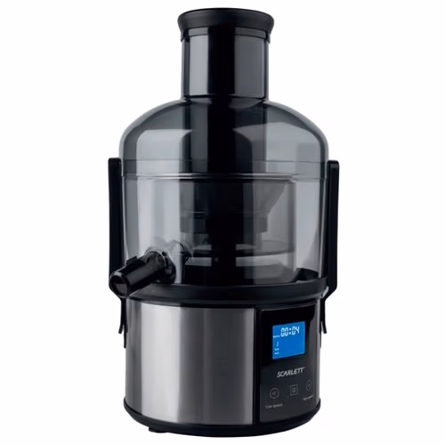 Соковыжималка центробежная Scarlett SCJE50S31, 1 л, 1500 Вт, 5 скоростей, Серебристый 