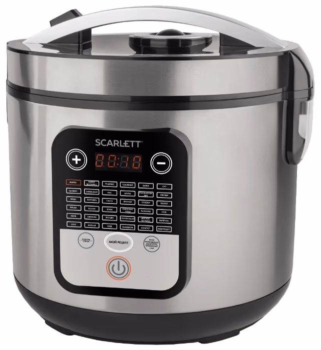 Мультиварка Scarlett SC MC410S31, 5 л, 900 Вт, 30 программ, Серебристый