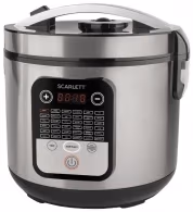 Мультиварка Scarlett SC MC410S31, 5 л, 900 Вт, 30 программ, Серебристый