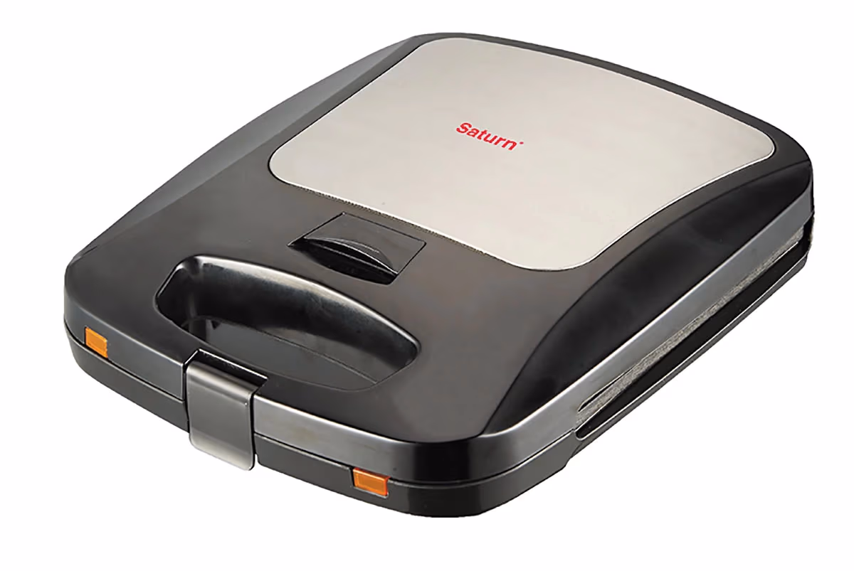 Sandwtch maker Saturn ST-EC7031, 1200 W, Negru 
