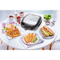 Sandwtch maker Tefal SW341031, 700 W, Gri-negru thumbnav 4