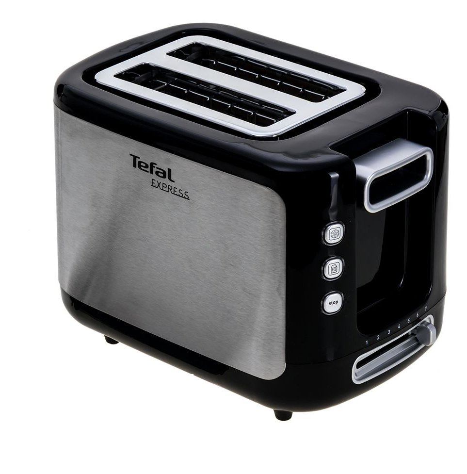 Тостер Tefal TT365031, 2 тоста, 850 Вт, Нержав.сталь photo 1 Тостер Tefal TT365031, 2 тоста, 850 Вт, Нержав.сталь photo 1