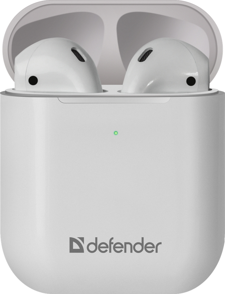 Наушники Defender Twins 631 Белый Беспроводные / Дом и Офис / Белый photo 10