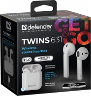Наушники беспроводные Defender Twins631 thumbnav 7