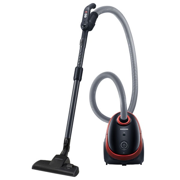 Aspirator cu sac Samsung VCC54E1H31 / 1500W / Negru cu rosu photo 2