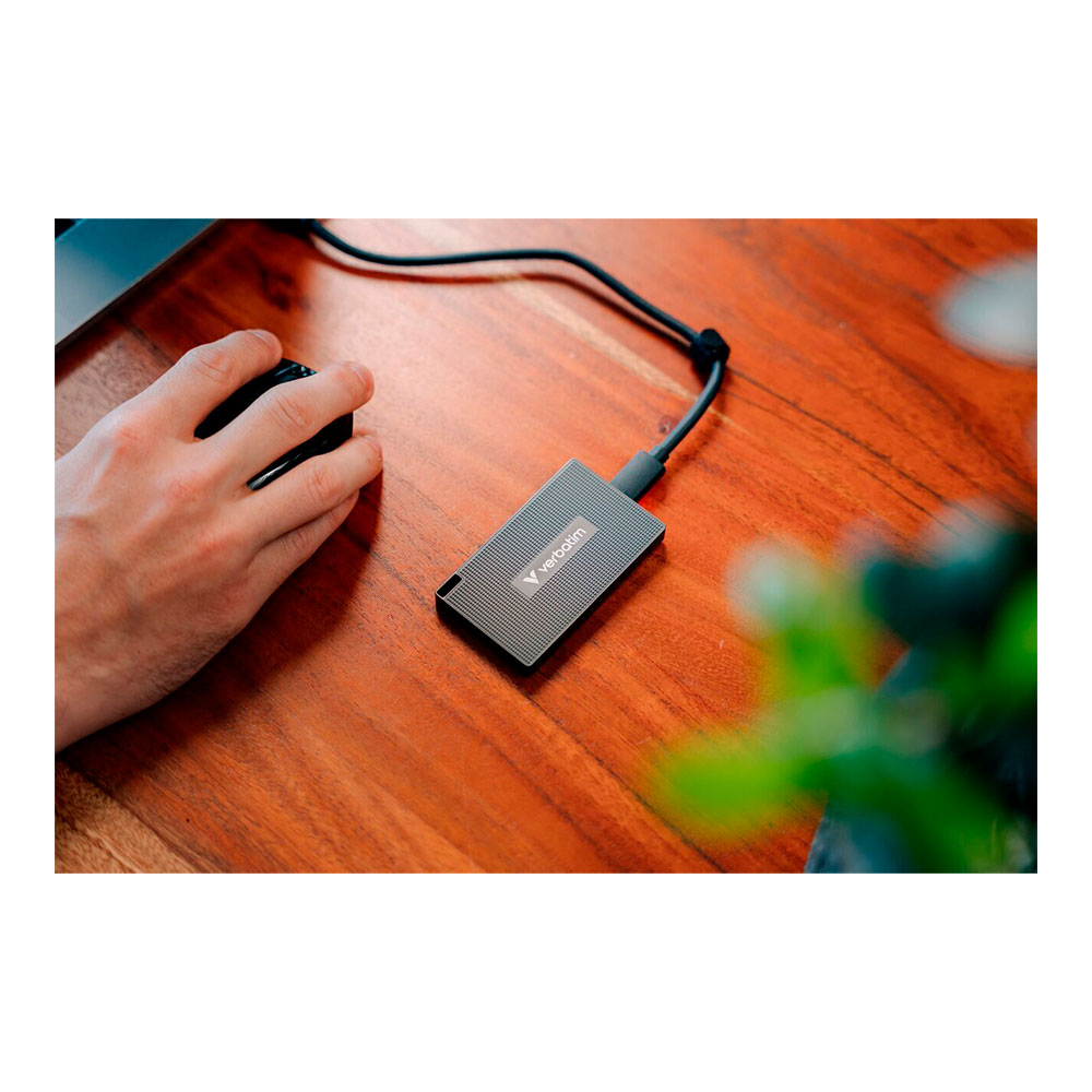 Внешний M.2 SSD диск Verbatim Metal Mini SSD 1 TB photo 7
