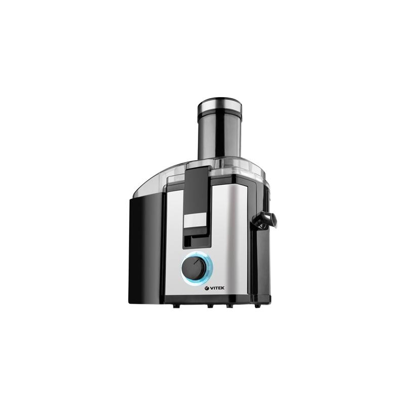 Соковыжималка центробежная Vitek VT-1631, 0.5 л, 800 Вт, 2 скоростей, Нержа.сталь с черным photo 1 Соковыжималка центробежная Vitek VT-1631, 0.5 л, 800 Вт, 2 скоростей, Нержа.сталь с черным photo 1