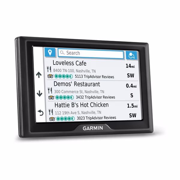 GARMIN Drive 52 & Live Traffic, Licence map Europe+Moldova, 5.0" LCD (480*272), MicroSD, Garmin Guidance 2.0, Junction view, Lane assist, Foursquare POIs, Lifetime traffic updates, Speaks street names, Trip planner, Battery life up to 1 hours, 170g 