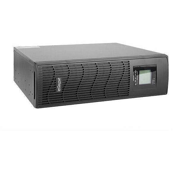 Gembird Rack/Tower 3.4U UPS EG-UPSRACK-12, 2000VA/1600W, AVR, 6xIEC + 1xCEE 7/7 Schuko, LCD display, USB control interface, 3x12V/9Ah Battery