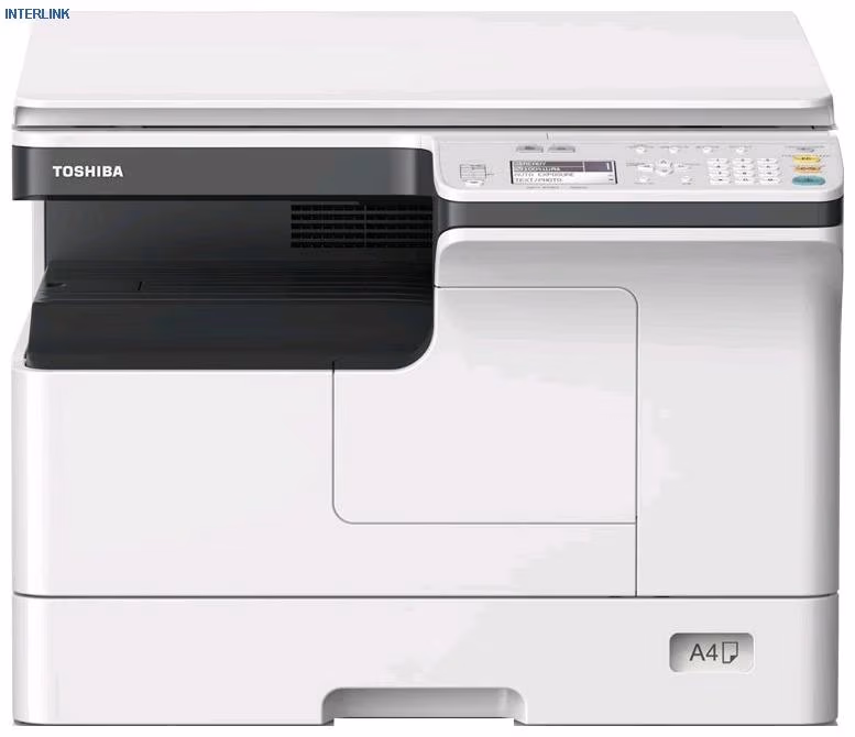 MFP A3 Toshiba e-Studio 2323AM (Starter Kit includes 6K Toner), Mono Copier/Printer/Scanner/Net, A3/14ppm, A4/23ppm, 2400x600dpi,25–400%,52-216g/m2,512Mb,1x250+100-sheet ,59k pag per month,Drum OD-2505_59k pag,Developer D-2505_65k pag,Toner T-2309E_17500  