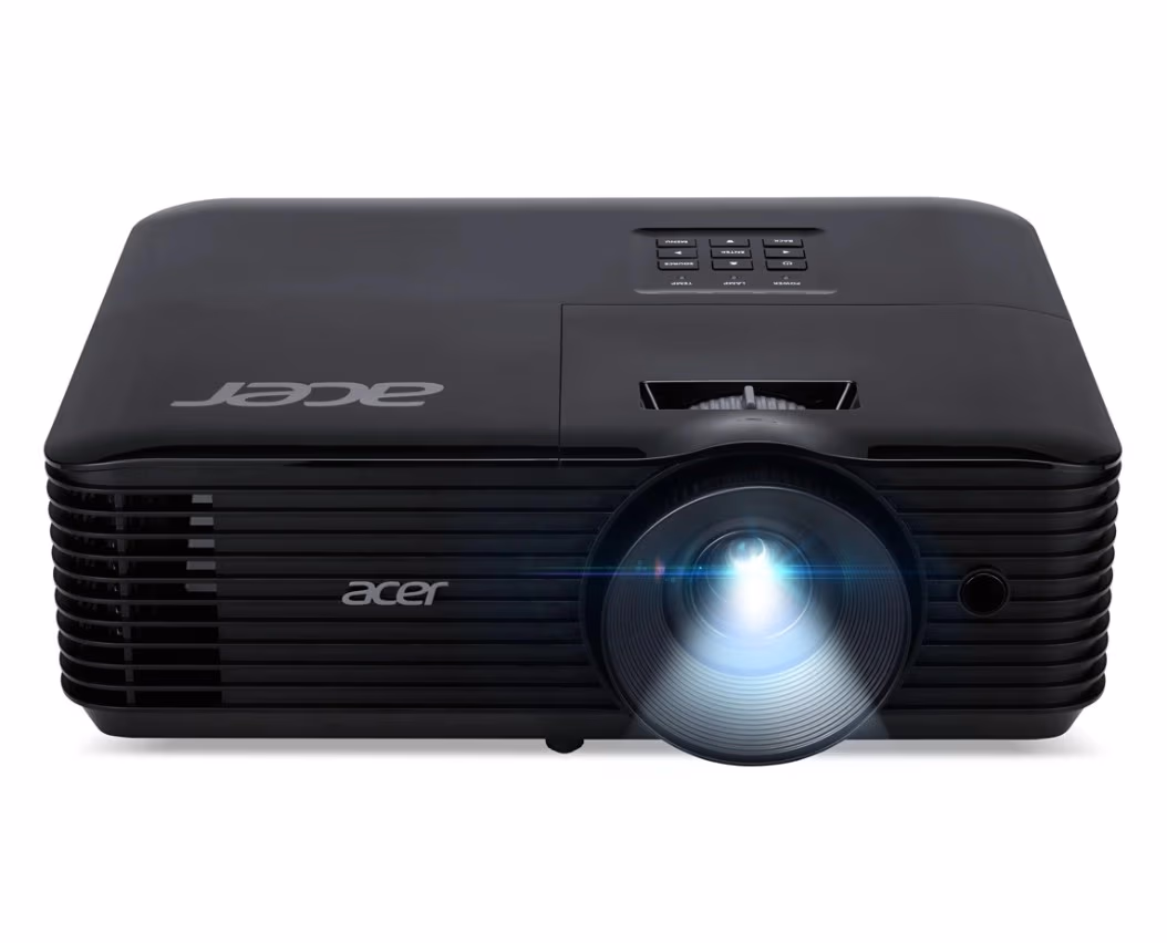 XGA Projector ACER X1128H (MR.JTG11.001) DLP 3D, 1024x768, 20000:1, 4500Lm, 10000hrs (Eco), HDMI, HDMI (MHL), 2 x VGA, 3W Mono Speaker, Black, 2,7kg 