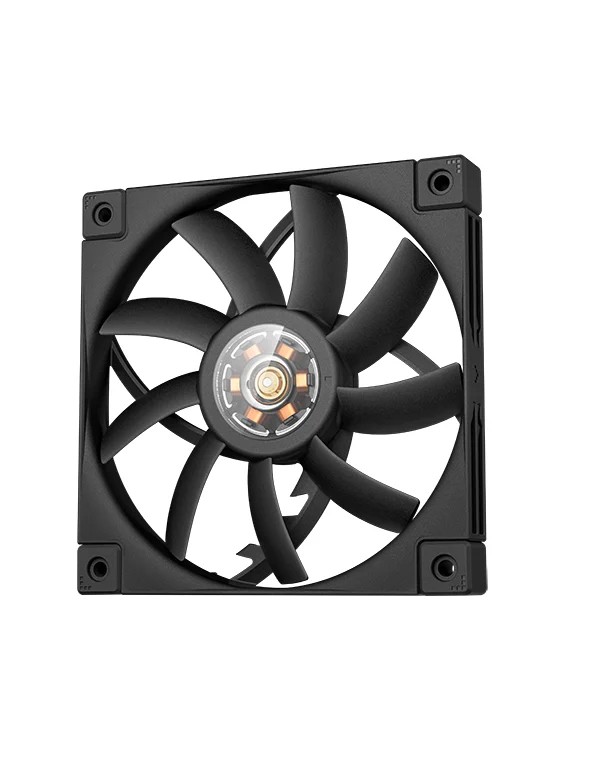 Кулер для корпуса DEEPCOOL FT12 SLIM/ 120mm PWM fan/ Black photo 2