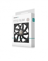 Кулер для корпуса DEEPCOOL FT12 SLIM/ 120mm PWM fan/ Black thumbnav 5