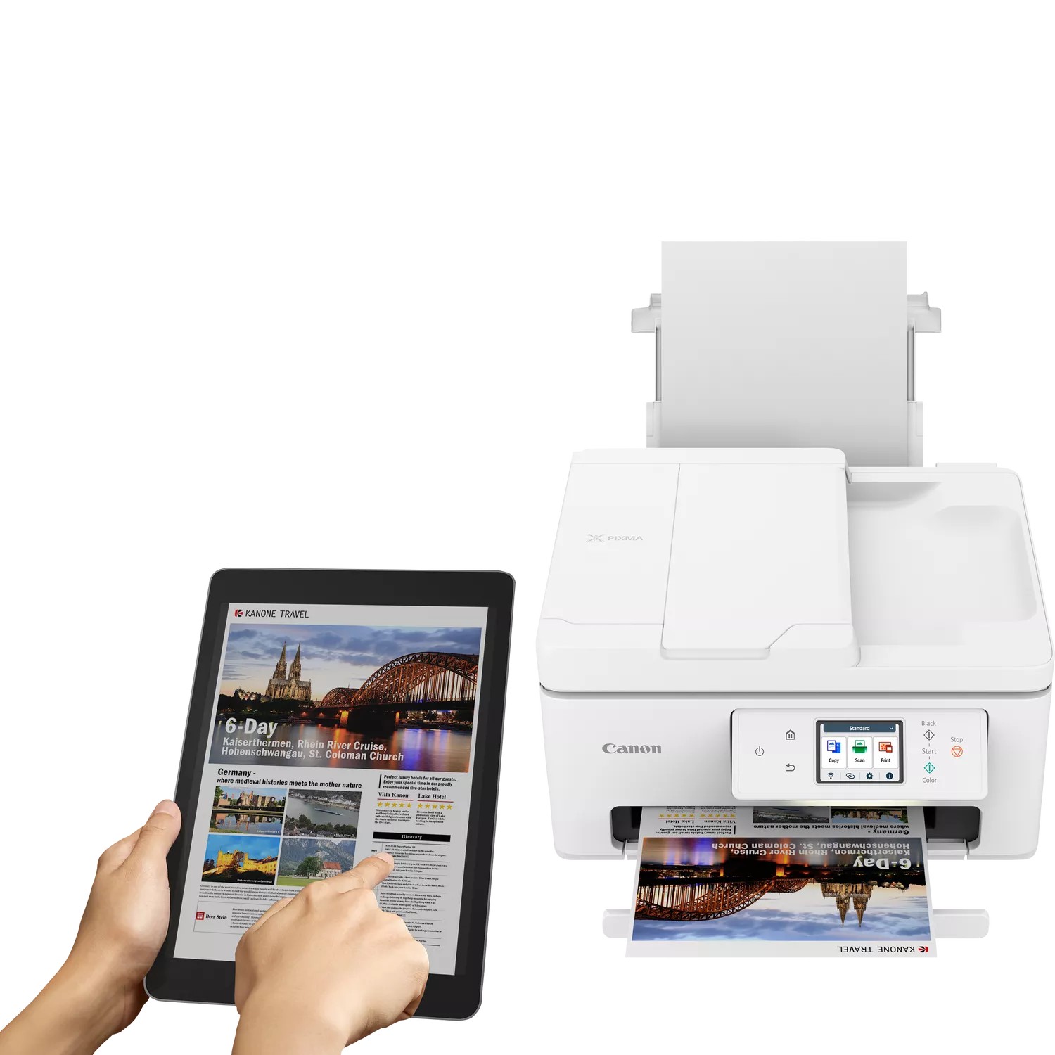 МФУ Canon Pixma TS7740I / A4 / Wi-Fi / Duplex/ ADF photo 8