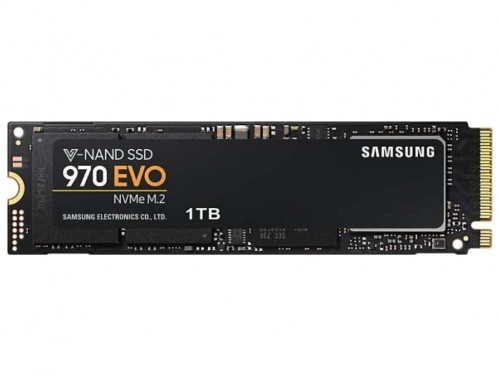 M.2 NVMe SSD 1.0TB  Samsung SSD 970 EVO Plus, PCIe3.0 x4 / NVMe1.3, M2 Type 2280 form factor, Seq. Read: 3500 MB/s, Seq. Write: 3300 MB/s, Max Random 4k: Read /Write: 600,000/550,000 IOPS, Samsung Phoenix Controller, 1GB LPDDR4, V-NAND 3-bit MLC photo 1