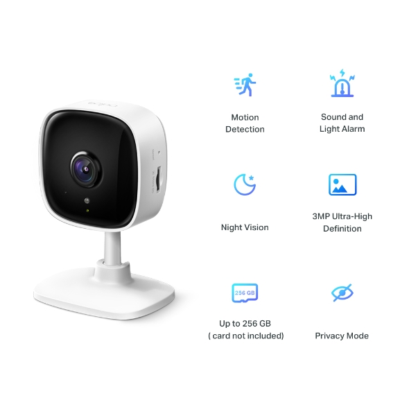 Умная камера TP-LINK Tapo C110, White photo 2