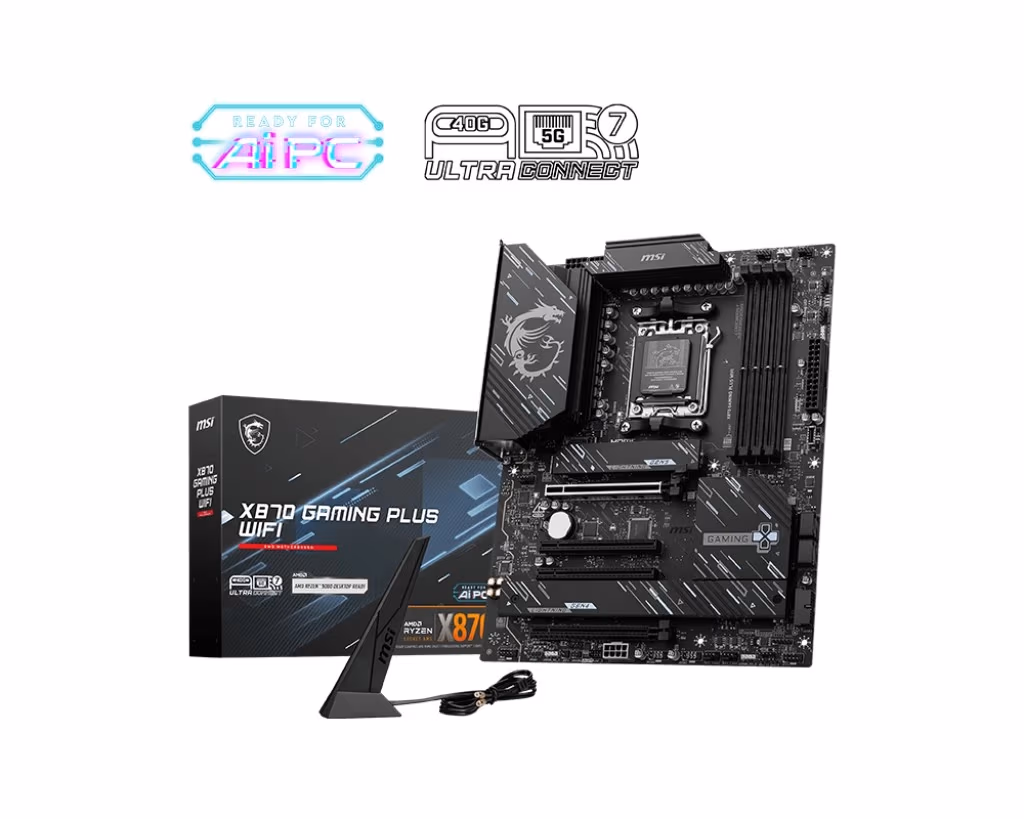 Материнская плата MSI X870 GAMING PLUS WIFI/ AM5 / AMD X870 / DDR5 / ATX 