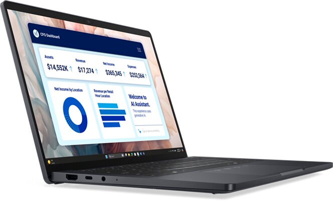 Laptop 13.0” DELL Pro 13 Premium / FHD+/ Intel Core Ultra 7 268V/ 32GB/ 1TB SSD/ Win11Pro/ Gray photo 2