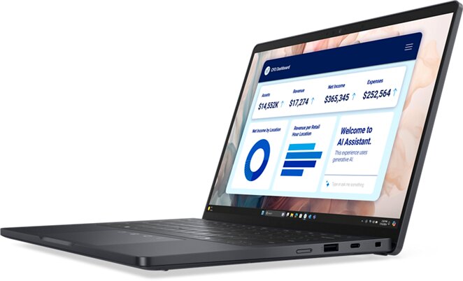 Laptop 13.0” DELL Pro 13 Premium / FHD+/ Intel Core Ultra 7 268V/ 32GB/ 1TB SSD/ Win11Pro/ Gray photo 3