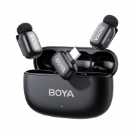 Microfon Boya Wireless Microphone Mini 2-02 Ultracompact 2.4GHz Type-C Connector, Black thumbnav 1