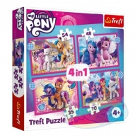 Trefl 34375 Puzzle 4In1 My Litlle Pony thumbnav 1