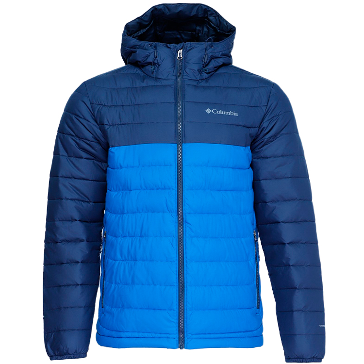 Куртка мужская Columbia Powder Lite Hooded Jacket L Синий photo 3