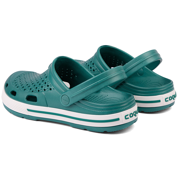 Slapi COQUI Clogs LINDO pt Barbati / 41 / Verde-alb photo 5