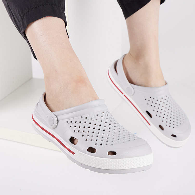 Slapi COQUI Clogs LINDO pt Femei / 36 / Gri-alb photo 4