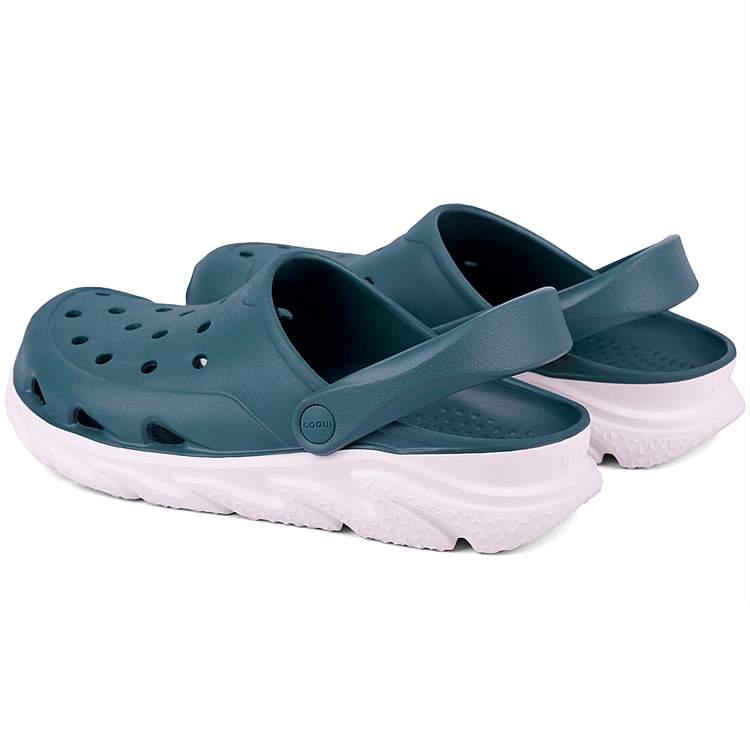 Шлепанцы COQUI Clogs CODY DUAL / Мужской / 41 / Серый/Белый photo 5