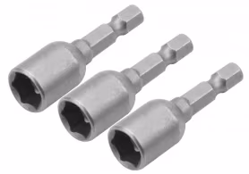 Набор из 3-х магнитных насадок 3/8' (9,5мм) 48mm Tolsen