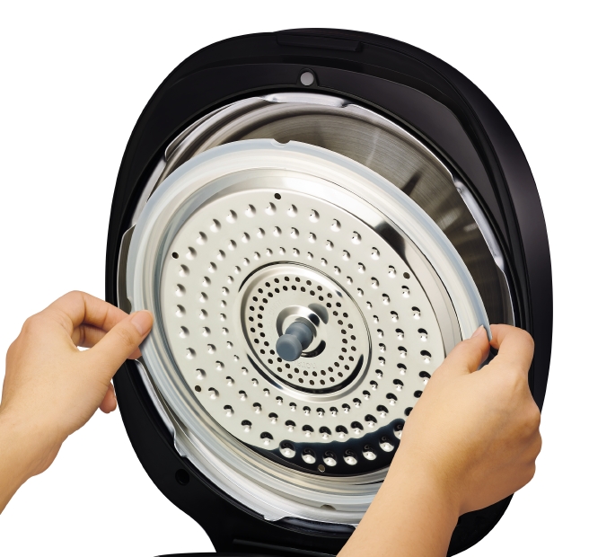 Multifierbator Moulinex CE500E32 / 5 l si mai mult / 1000 / 21 programe / Argintiu cu negru photo 6