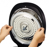 Multifierbator Moulinex CE500E32, 1000 W, 21 programe, Argintiu cu negru thumbnav 6