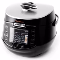 Multifierbator Moulinex CE502832, 1000 W, 37 programe, Argintiu cu negru